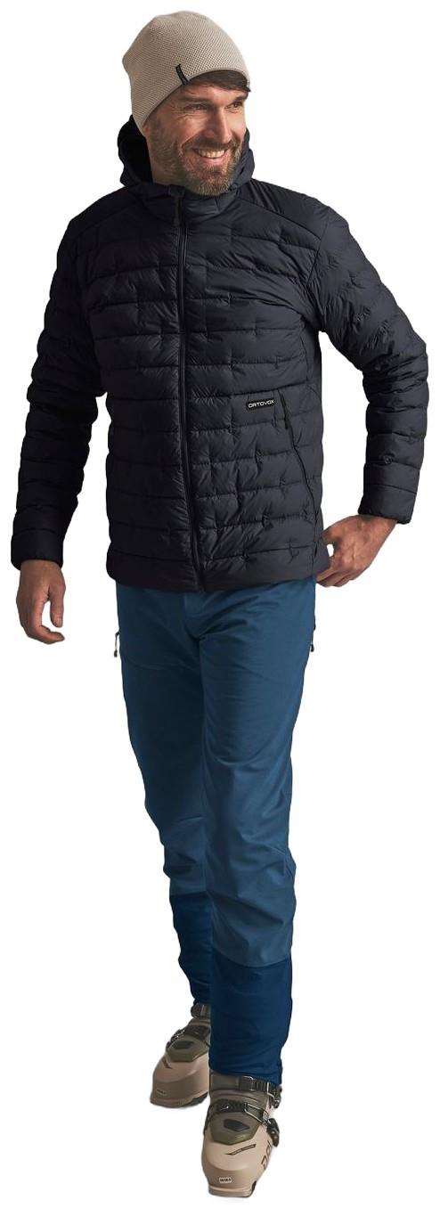 Downwool 180 Hooded Jacket - Mens - black raven 1