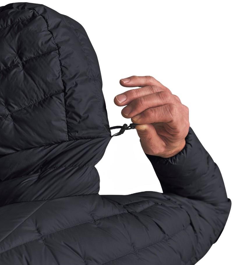 Downwool 180 Hooded Jacket - Mens - black raven 1