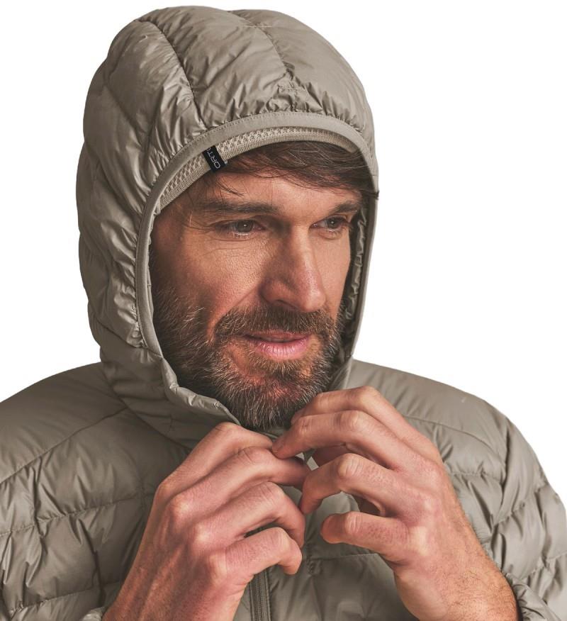 Downwool 180 Hooded Jacket - Mens - dark linen 1