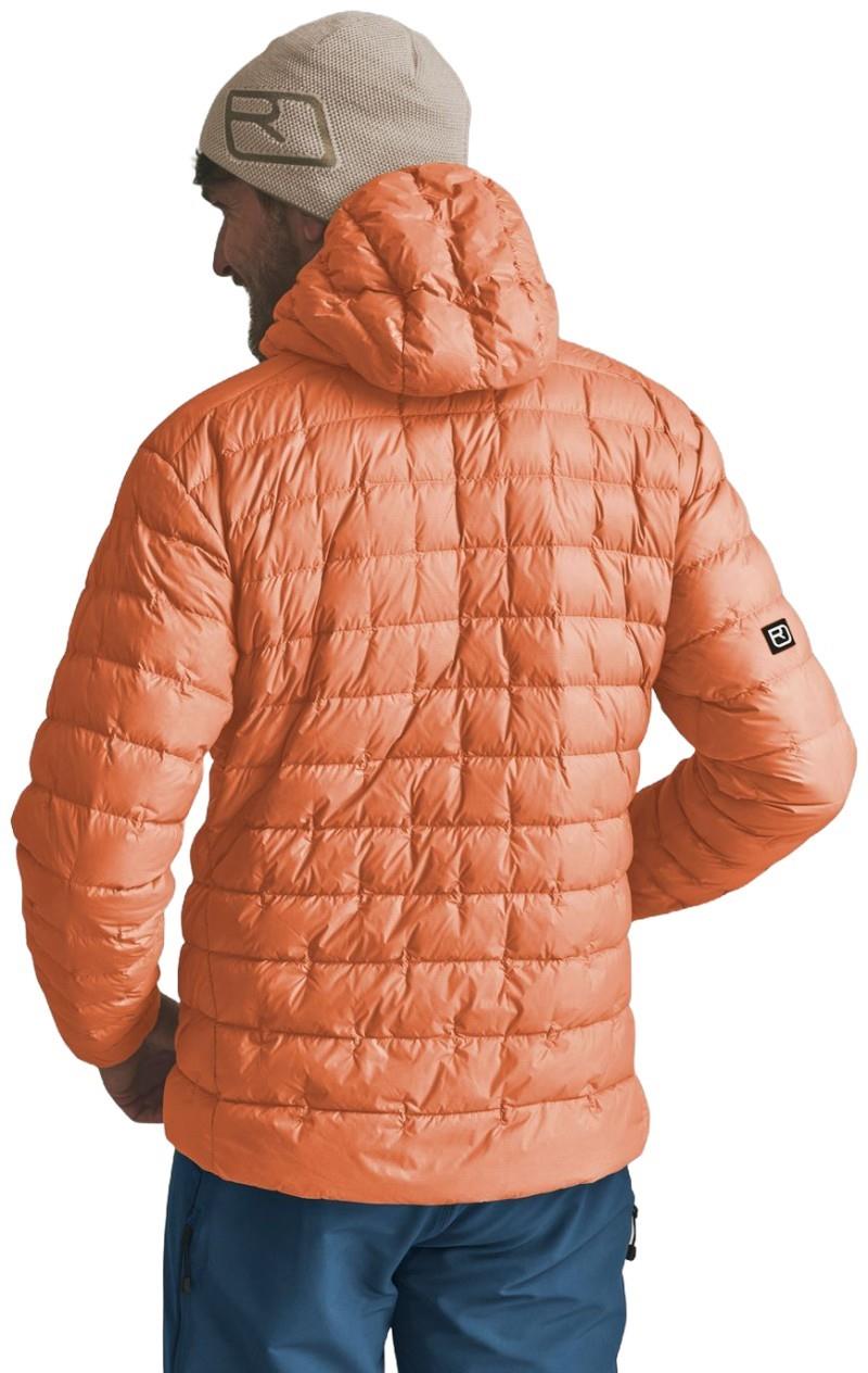 Downwool 180 Hooded Jacket - Mens - faded tangerine 1