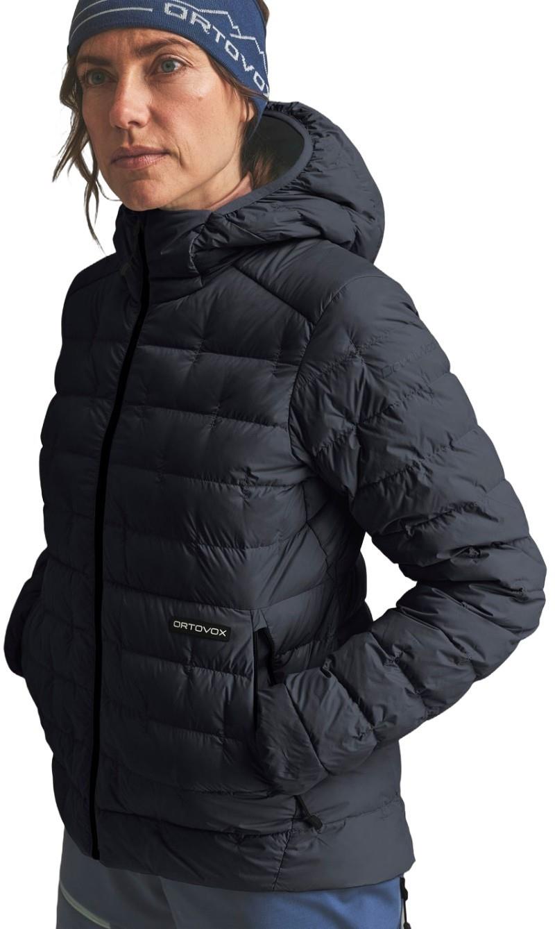 Downwool 180 Hooded Jacket - Womens - black raven 1