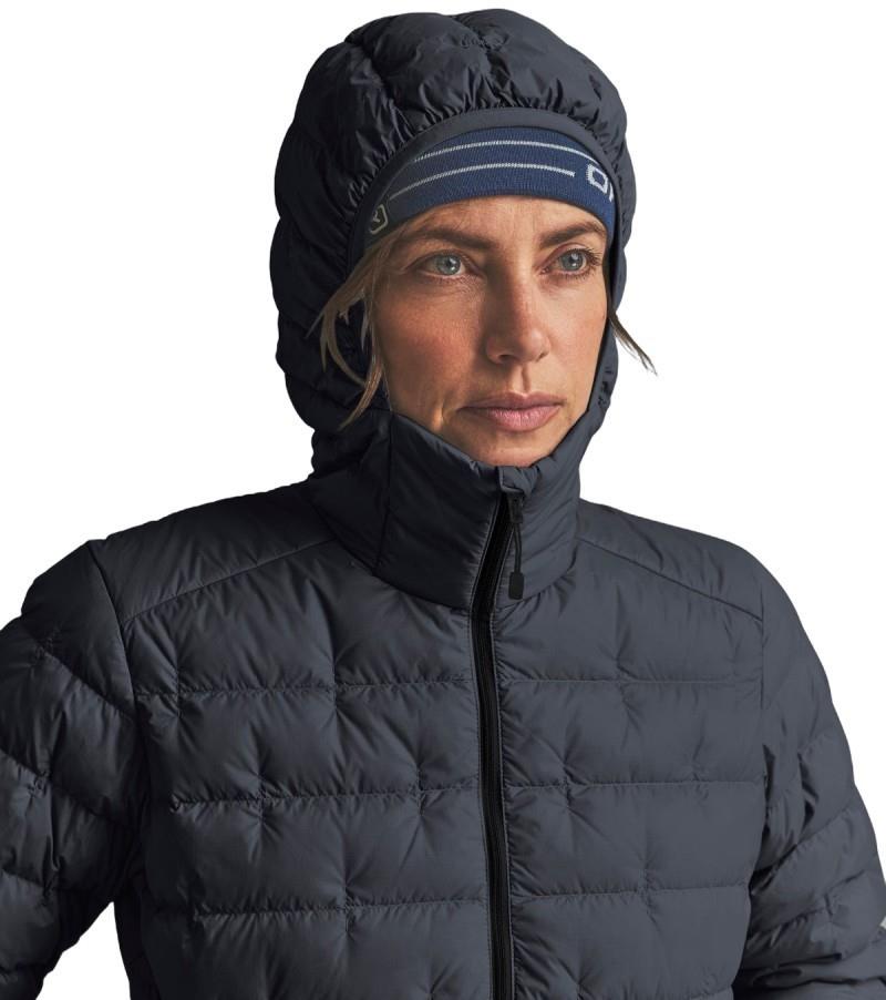 Downwool 180 Hooded Jacket - Womens - black raven 1
