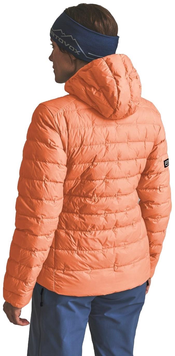 Downwool 180 Hooded Jacket - Womens - faded tangerine 1