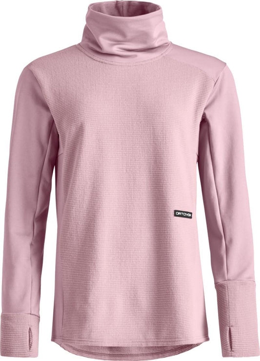 Fleece Cord LS - Womens - dawn rose 1