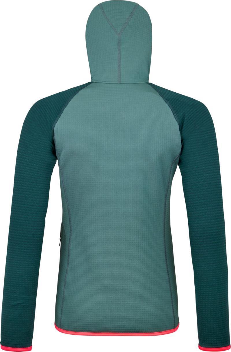 Fleece GP Classic Knit Hoody - Womens - Arctic Grey 2