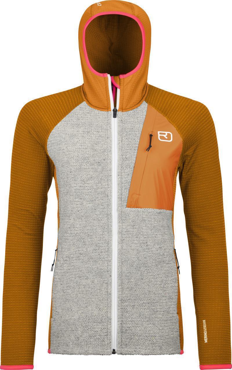 Fleece GP Classic Knit Hoody - Womens - Autumn Leaves 1