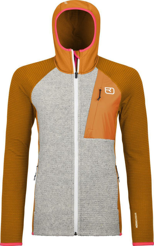 Fleece GP Classic Knit Hoody - Womens - Autumn Leaves 1