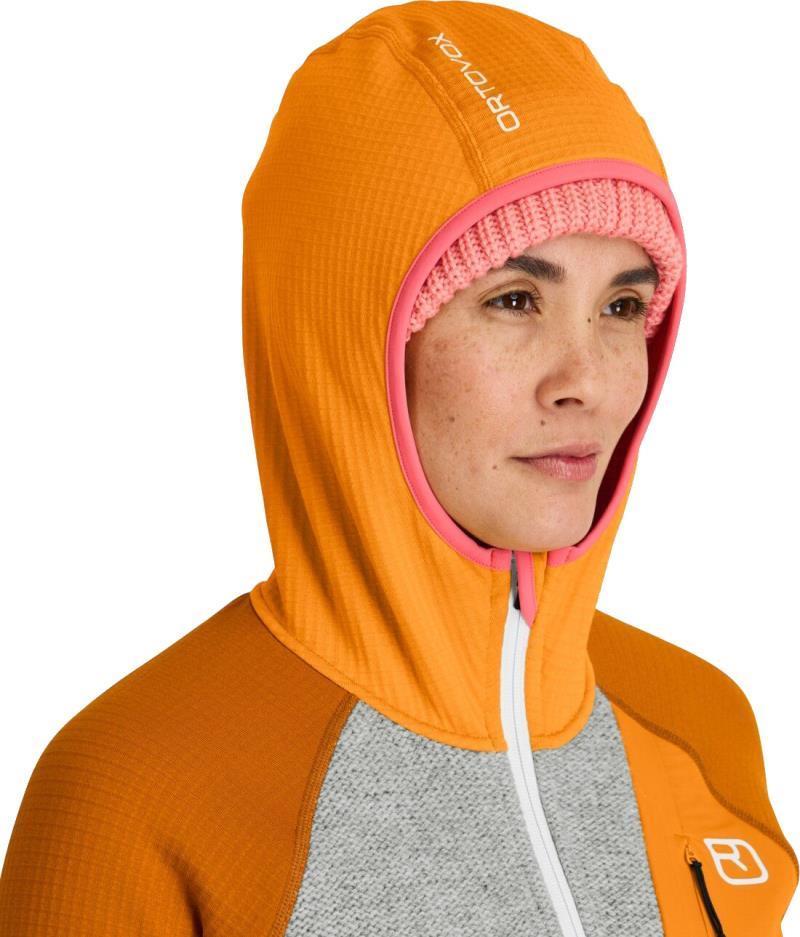 Fleece GP Classic Knit Hoody - Womens - Autumn Leaves 5