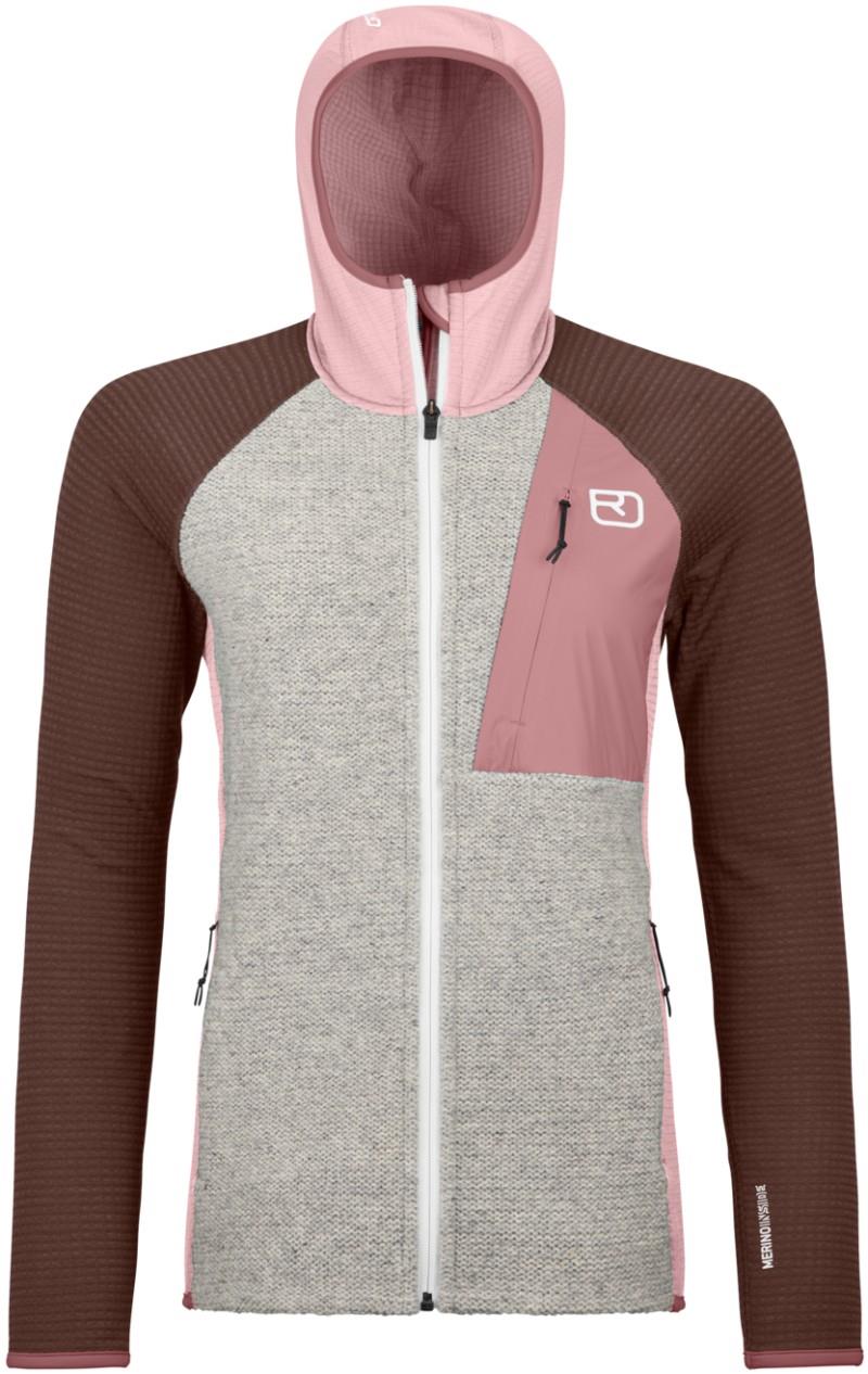Fleece GP Classic Knit Hoody - Womens - dawn rose 1