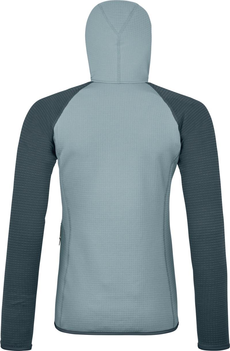 Fleece GP Classic Knit Hoody - Womens - glacier grey 1