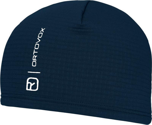 Fleece Grid Beanie - Deep Ocean 1