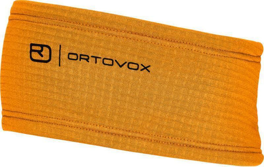 Fleece Grid Headband - Autumn Leaves 1
