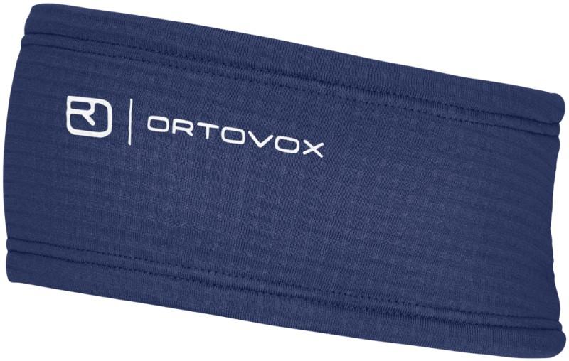 Fleece Grid Headband - blue nunatak 1