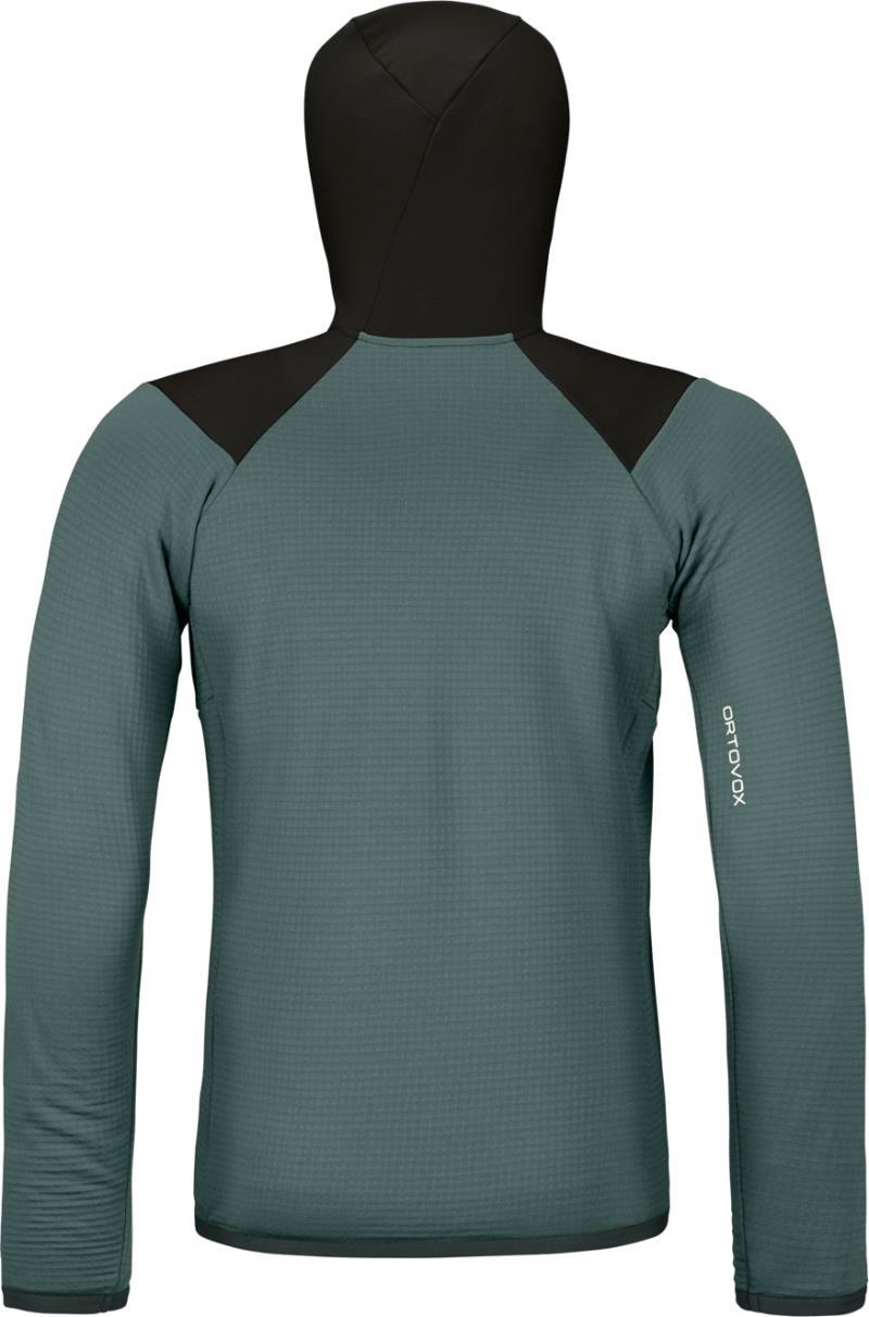 Fleece Grid Hoody - Mens - Dark Arctic Grey 2
