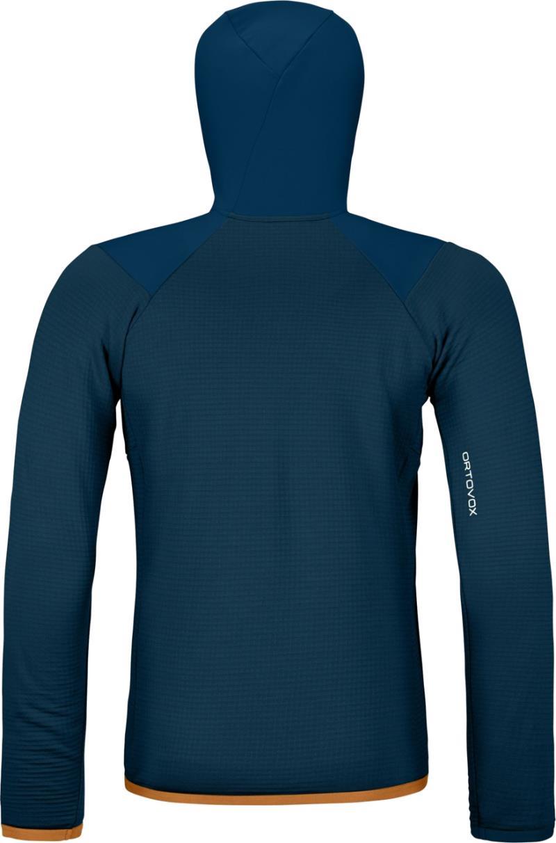 Fleece Grid Hoody - Mens - Deep Ocean 2