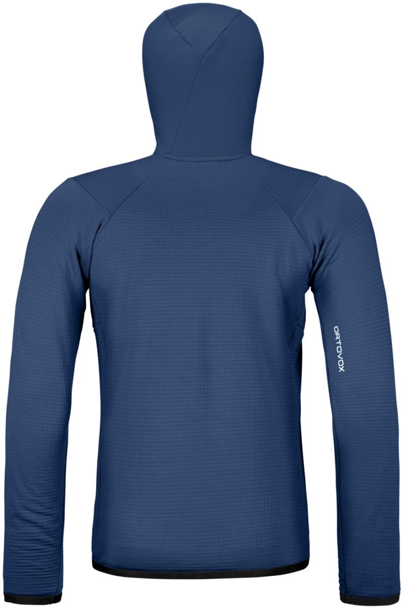 Fleece Grid Hoody - Mens - blue nunatak 1
