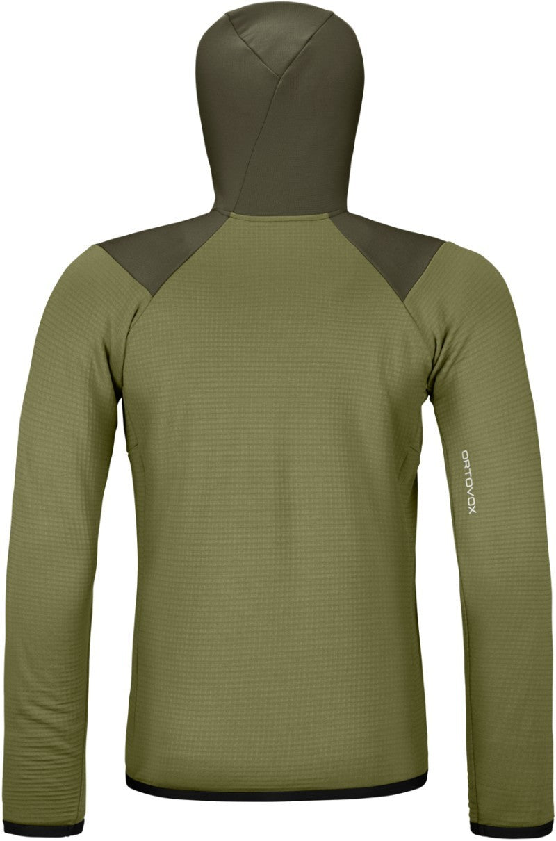 Fleece Grid Hoody - Mens - wild herbs 1