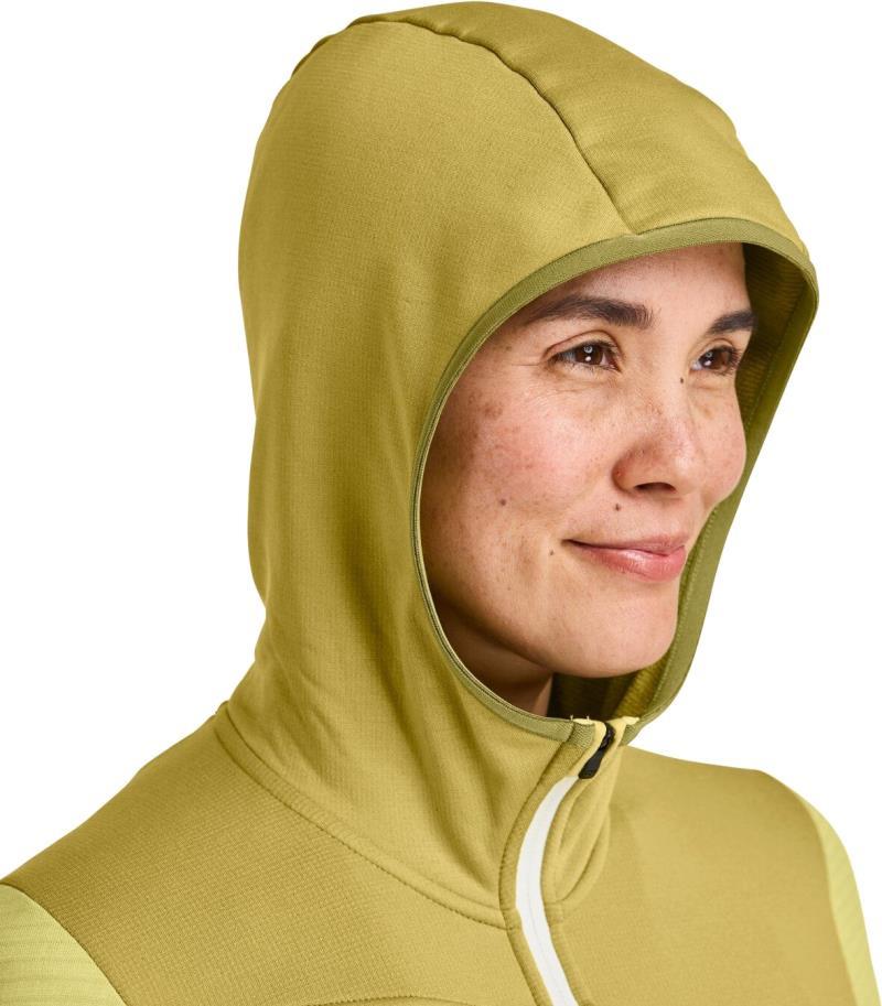 Fleece Grid Hoody - Womens - Wabisabi 4