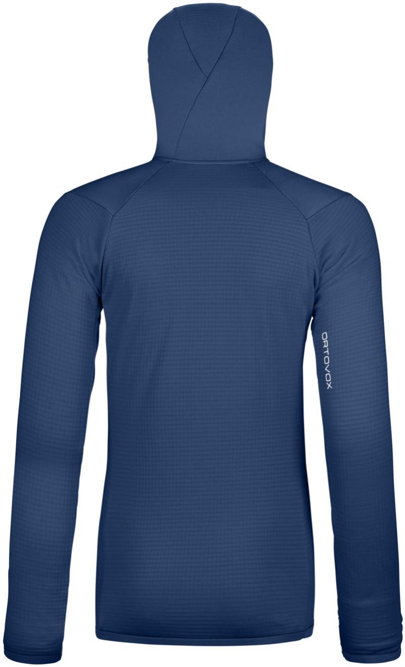 Fleece Grid Hoody - Womens - blue nunatak 1