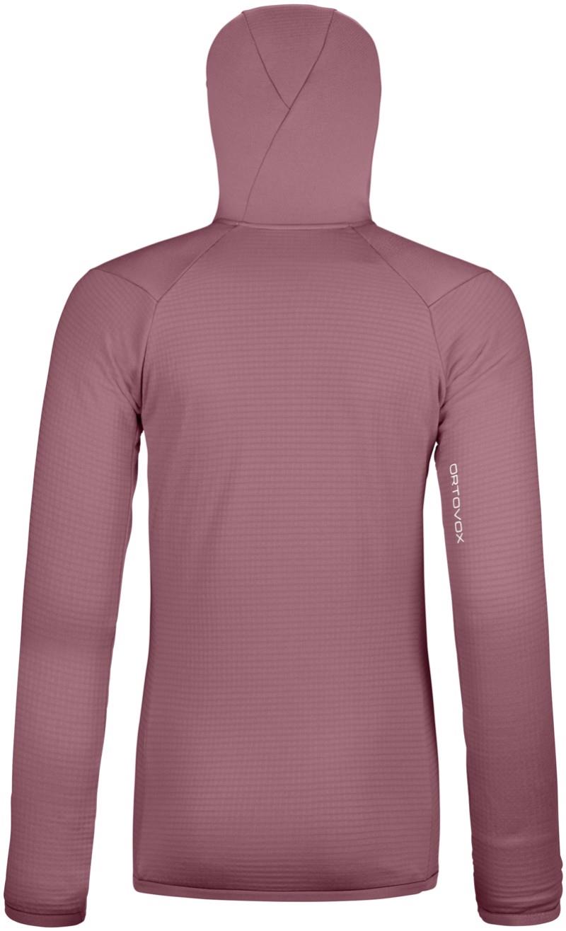 Fleece Grid Hoody - Womens - dusk rose 1