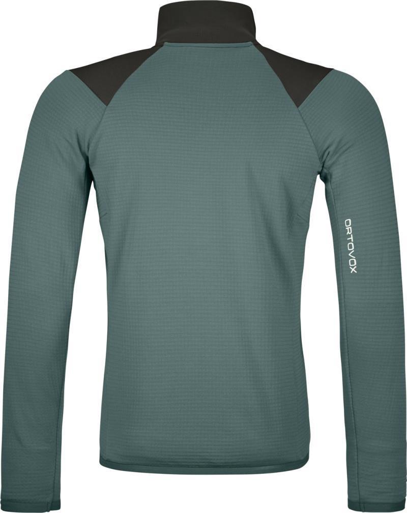 Fleece Grid Jacket - Mens - Dark Arctic Grey 2