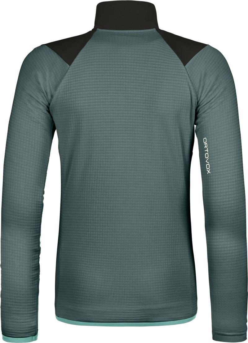 Fleece Grid Jacket - Womens - Dark Arctic Grey 2