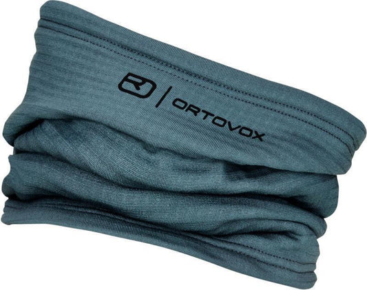 Fleece Grid Neckwarmer - Dark Arctic Grey 1