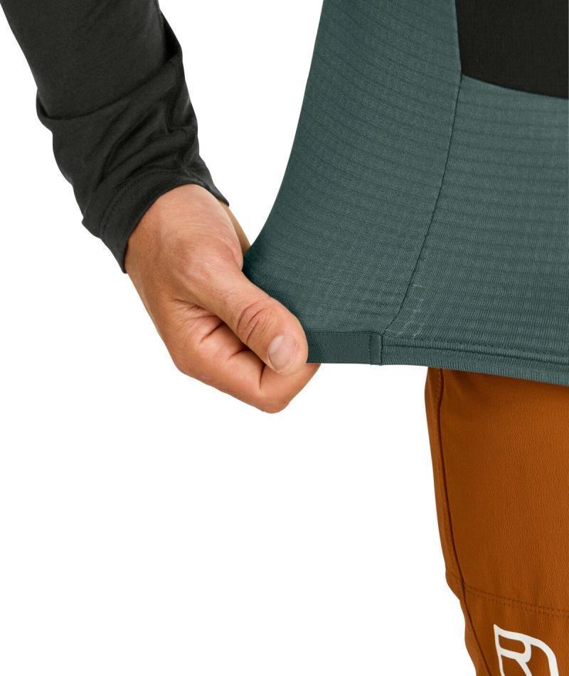 Fleece Grid Vest - Mens - Dark Arctic Grey 5
