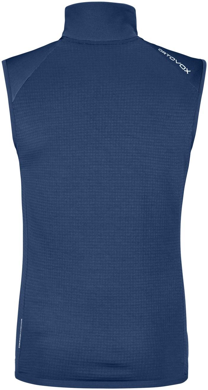 Fleece Grid Vest - Mens - blue nunatak 1