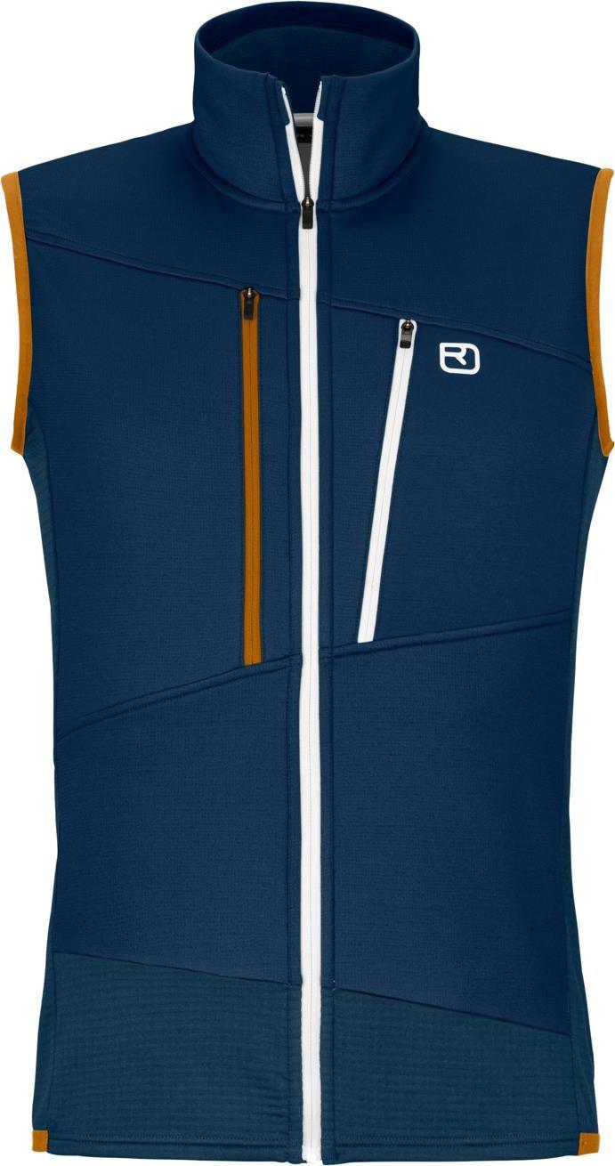 Fleece Grid Vest - Mens - deep ocean 1