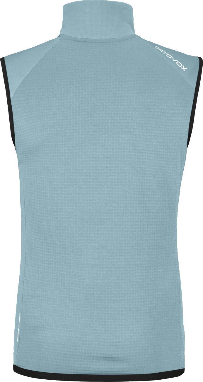 Fleece Grid Vest - Mens - glacier grey 1