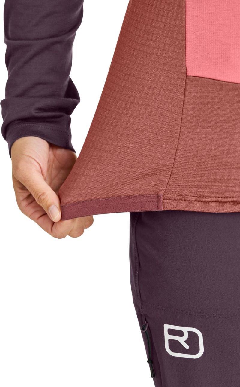 Fleece Grid Vest - Womens - Mountain Rose 5