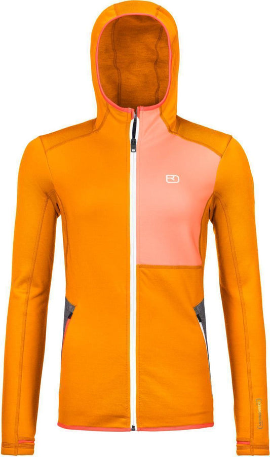 Fleece Hoody - Womens - Autumn Leaves 1