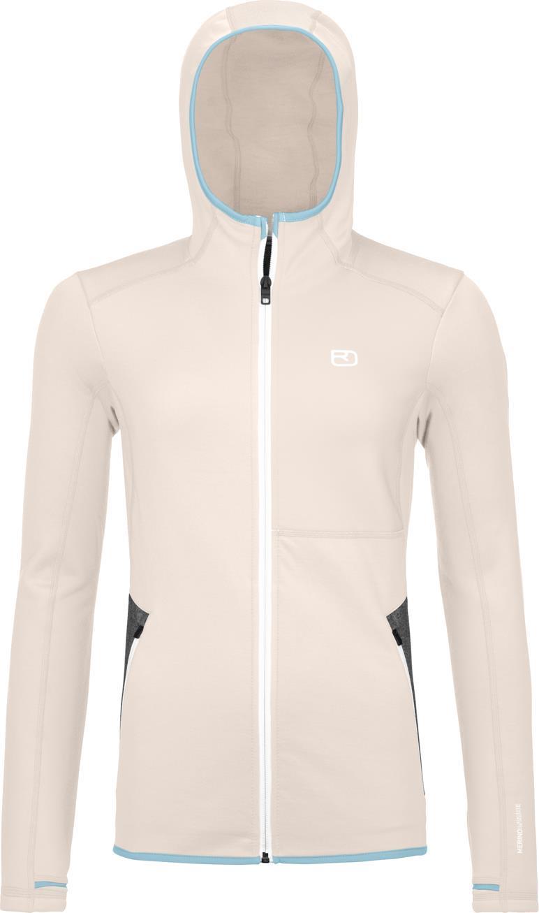 Fleece Hoody - Womens - White Chalk 1