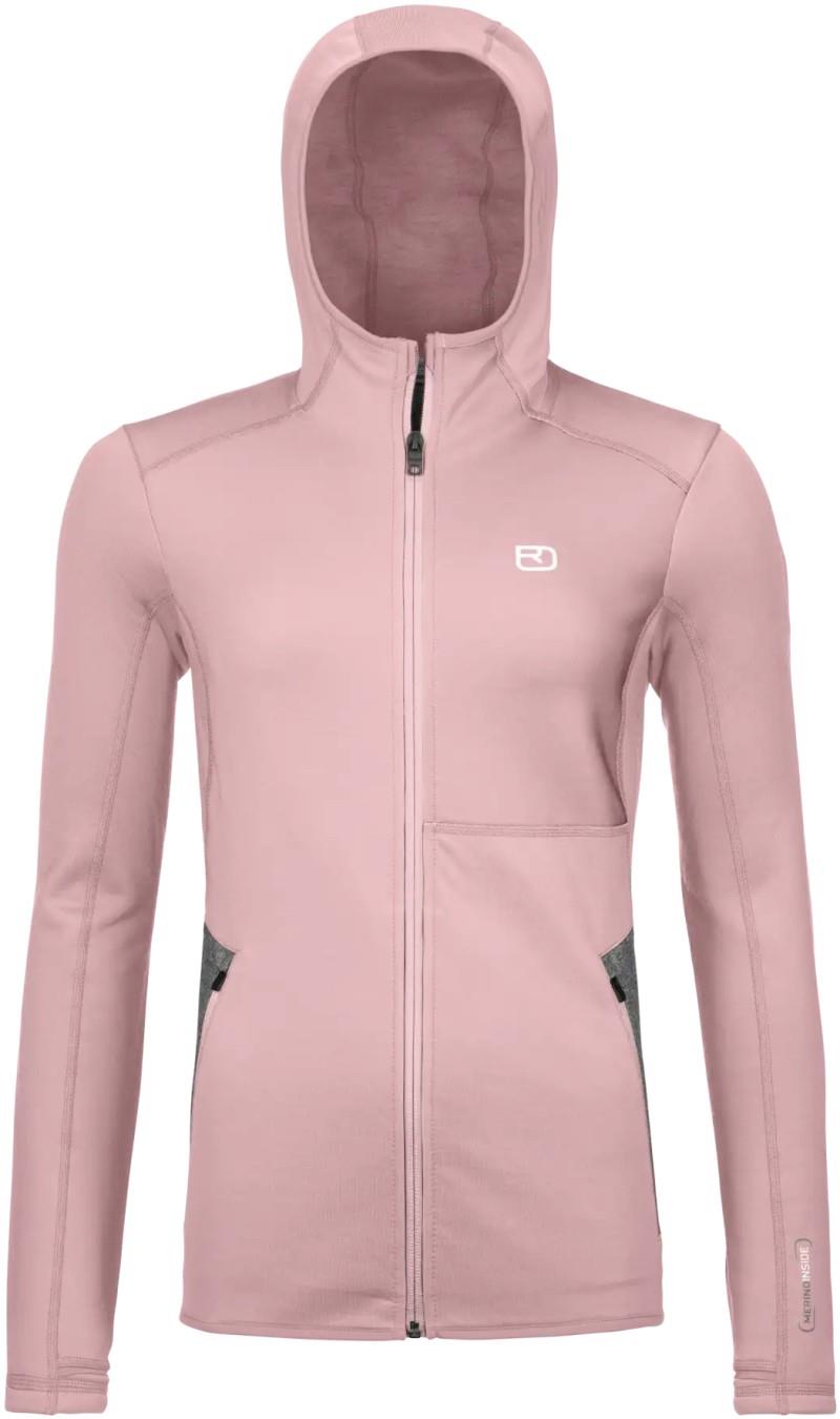 Fleece Hoody - Womens - dawn rose 1