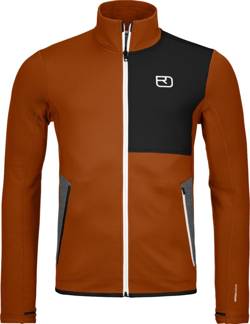 Fleece Jacket - Mens - Bristle Brown 1