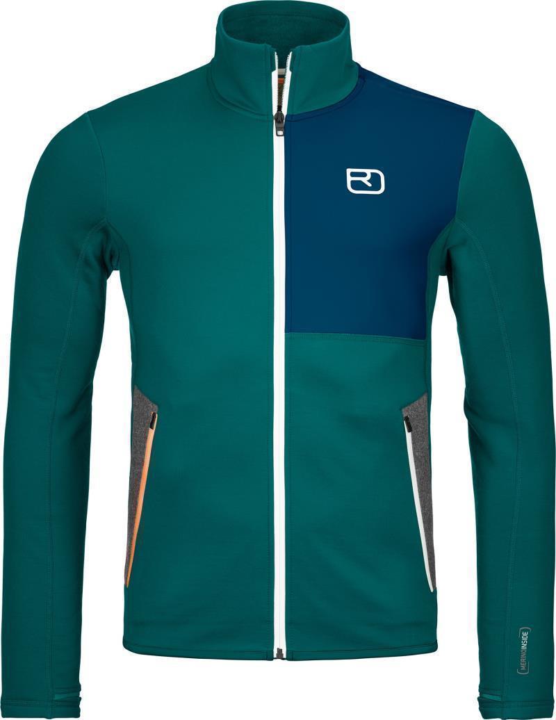 Fleece Jacket - Mens - Pacific Green 1
