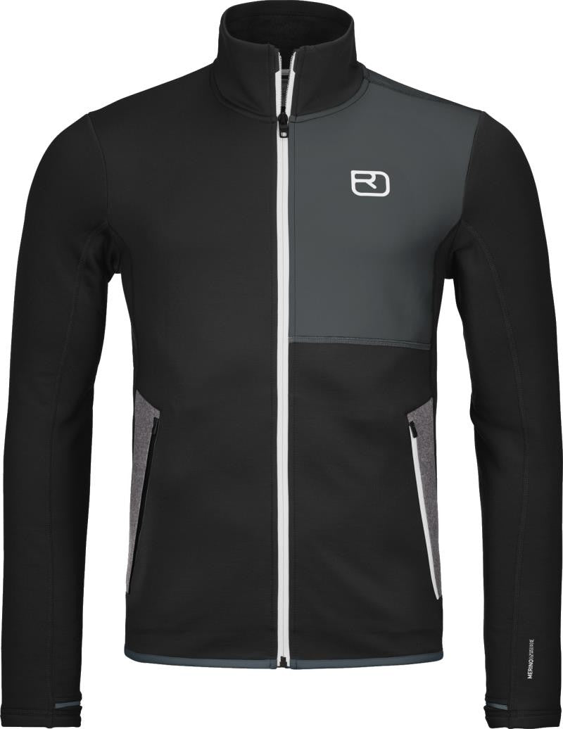 Fleece Jacket - Mens - black raven 2 1