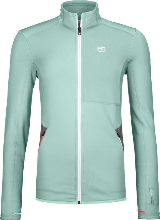 Fleece Jacket - Womens - Ice Waterfall 1
