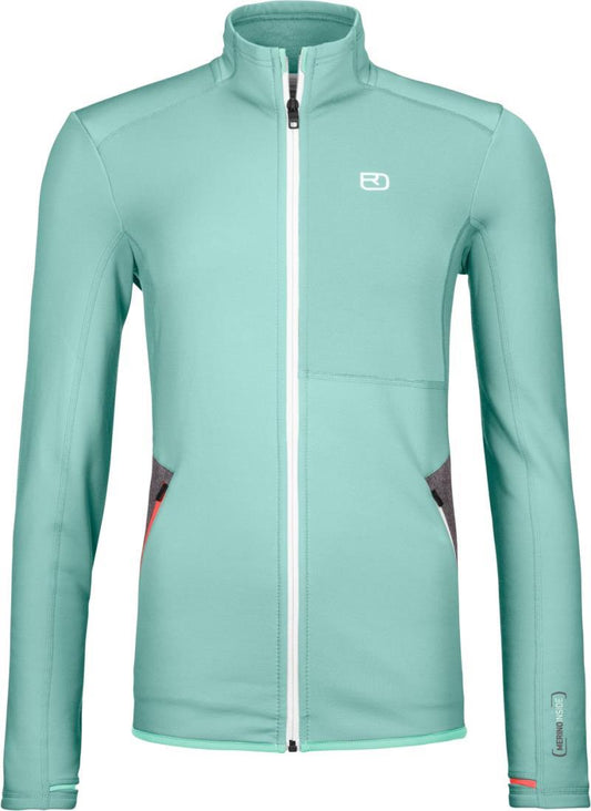 Fleece Jacket - Womens - Ice Waterfall 1
