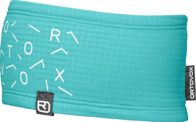 Fleece Light Grid Headband - ice waterfall 1