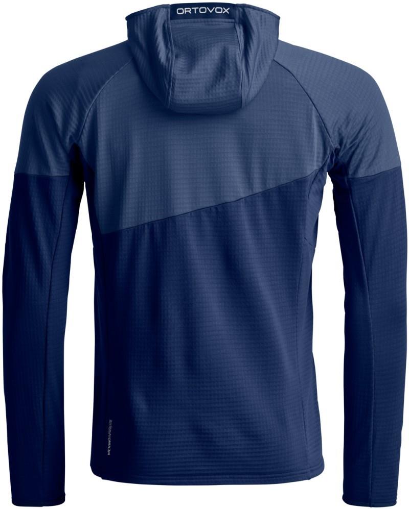 Fleece Light Grid Hoody - Mens - deep ocean 1