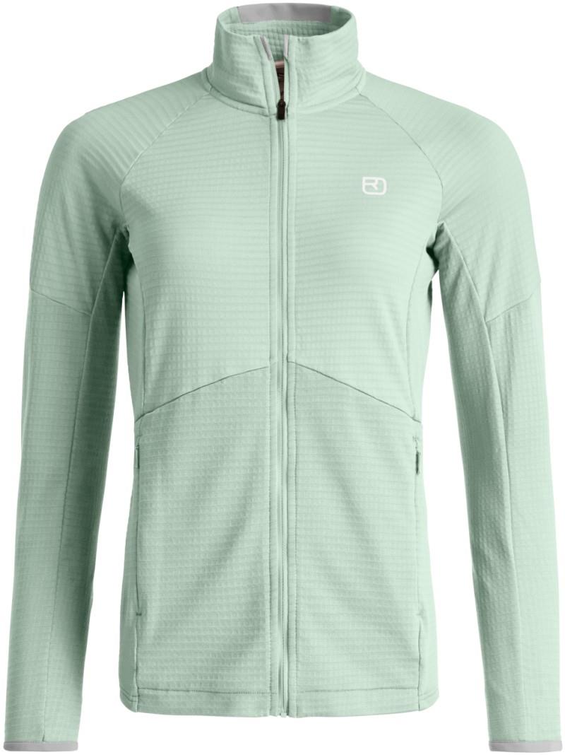 Fleece Light Grid Jacket - Womens - green acid 1