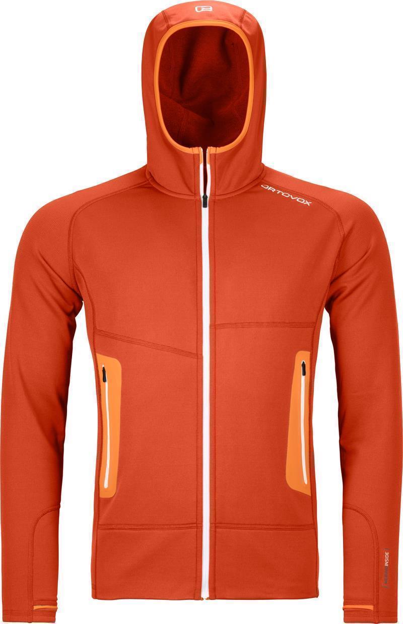 Fleece Light Hoody - Mens - Desert Orange 1