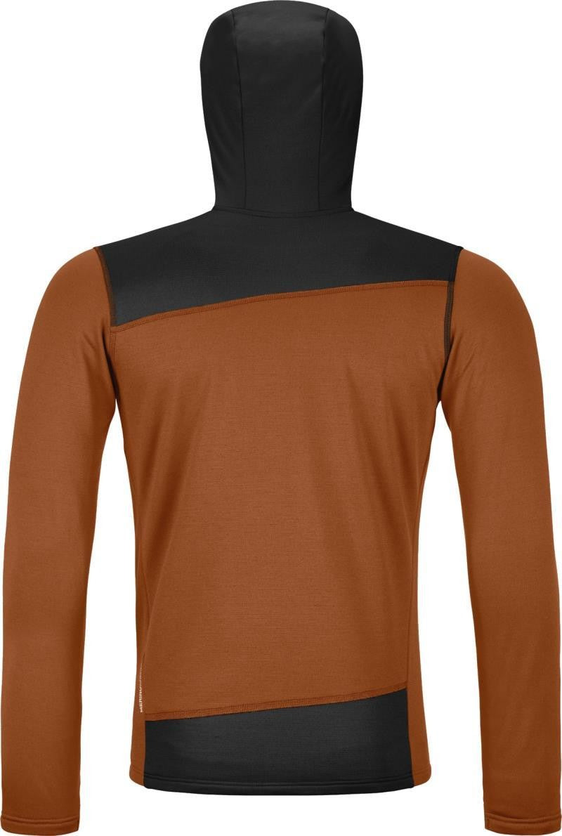 Fleece Light Hoody - Mens - bristle brown 1