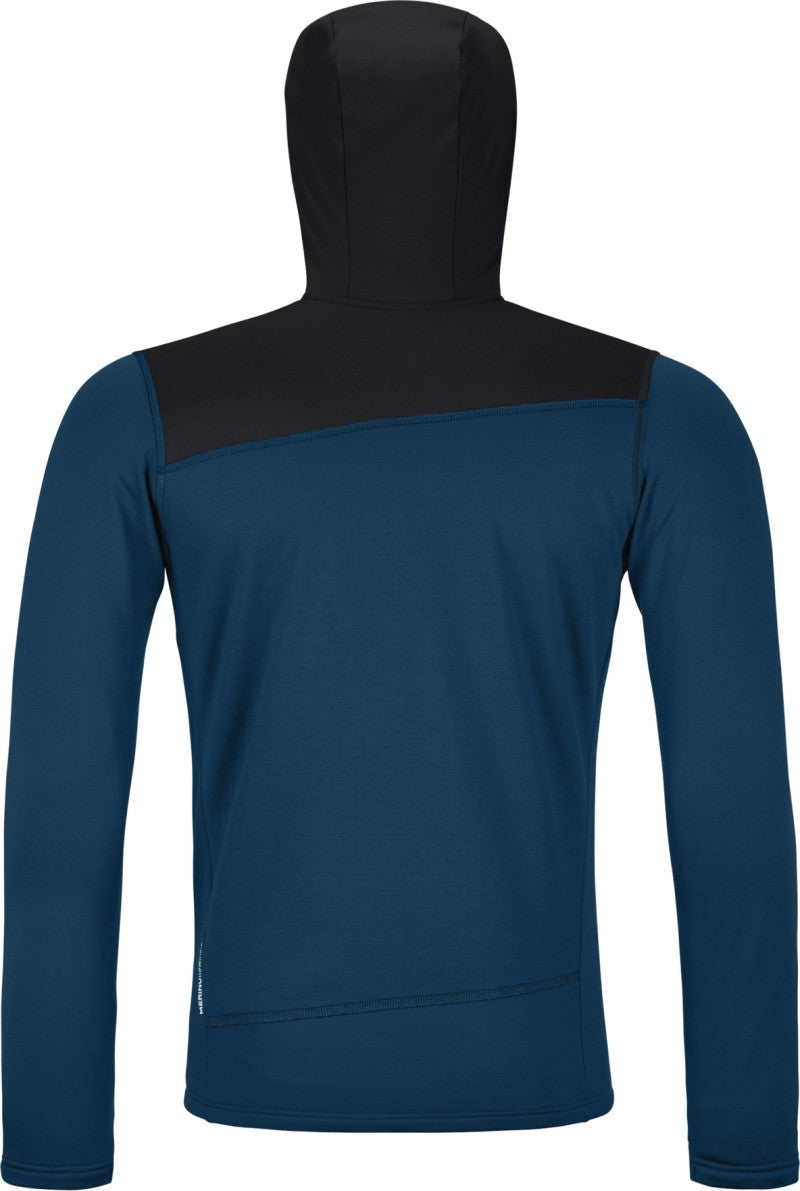 Fleece Light Hoody - Mens - deep ocean 2 1