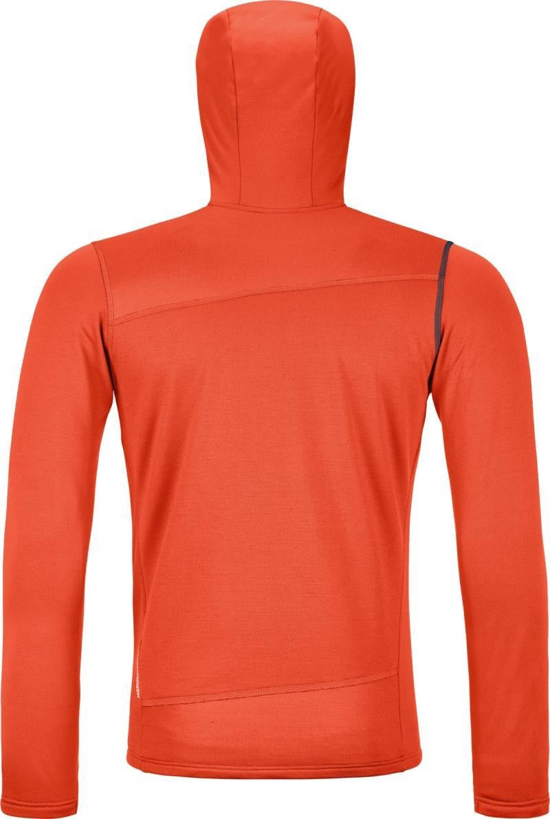 Fleece Light Hoody - Mens - hot orange 1