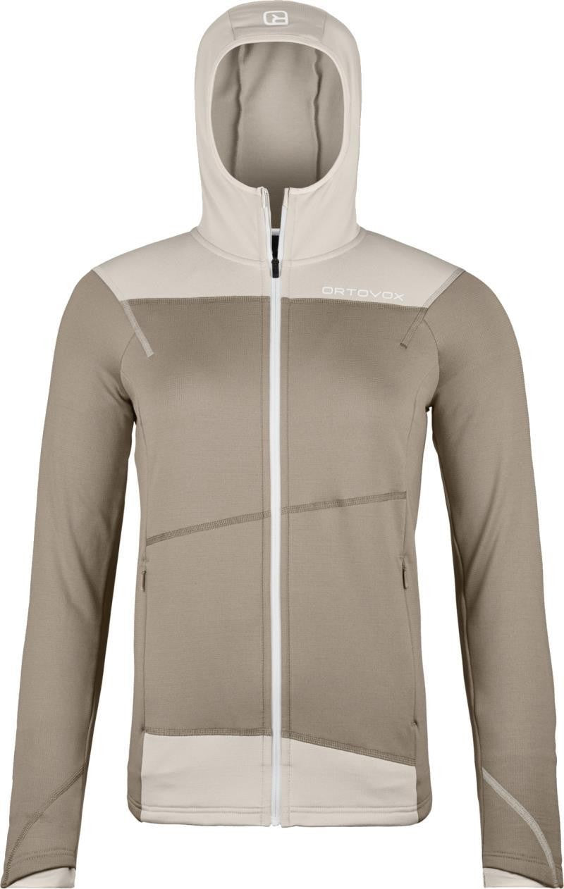 Fleece Light Hoody - Womens - grey sand 1