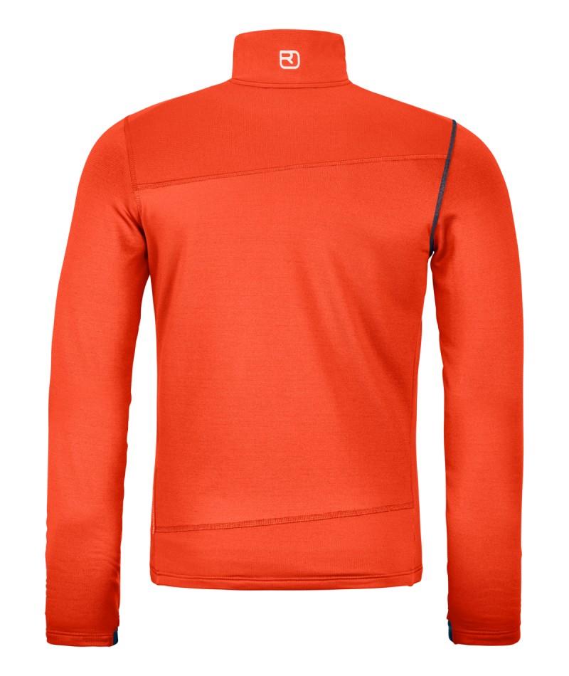 Fleece Light Jacket - Mens - hot orange 1