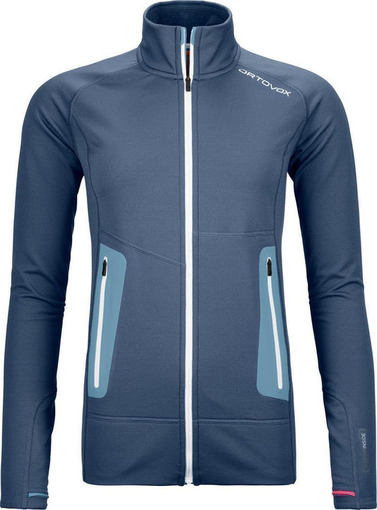 Fleece Light Jacket - Womens - Night Blue 1